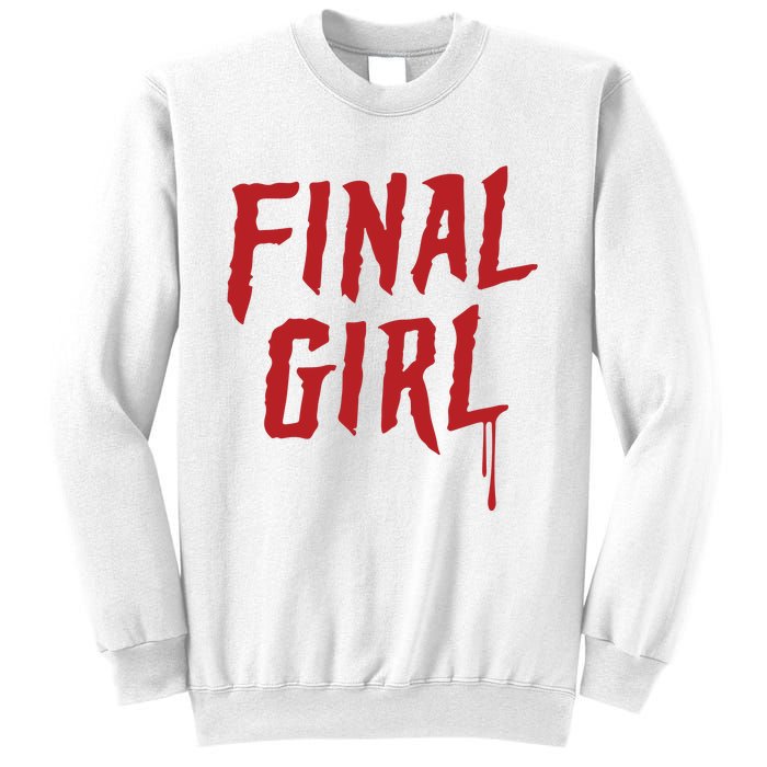 Final Girl Horror Movie Inspired Sweatshirt