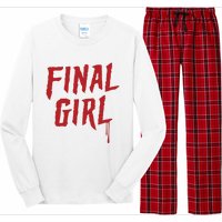 Final Girl Horror Movie Inspired Long Sleeve Pajama Set