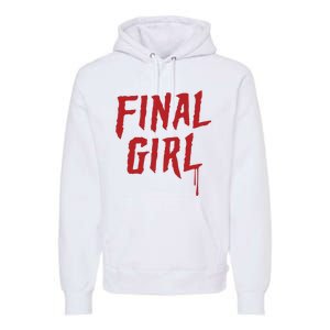 Final Girl Horror Movie Inspired Premium Hoodie