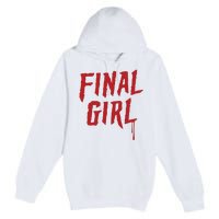 Final Girl Horror Movie Inspired Premium Pullover Hoodie