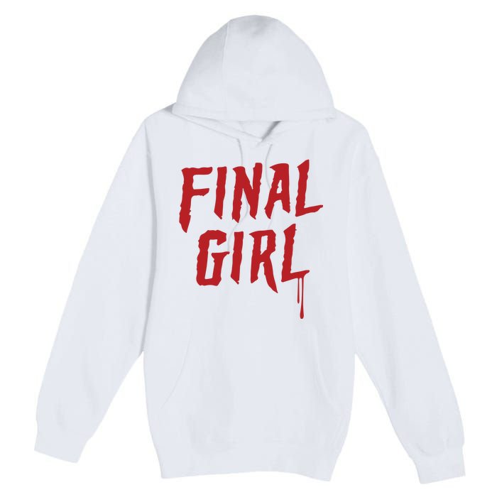 Final Girl Horror Movie Inspired Premium Pullover Hoodie