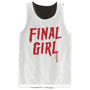 Final Girl Horror Movie Inspired Mesh Reversible Basketball Jersey Tank