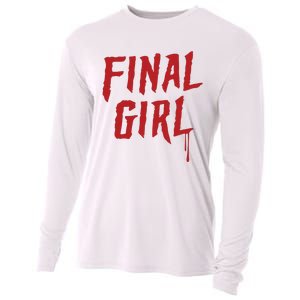 Final Girl Horror Movie Inspired Cooling Performance Long Sleeve Crew