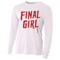 Final Girl Horror Movie Inspired Cooling Performance Long Sleeve Crew