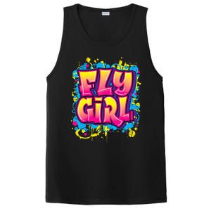 Fly Girl Hip Hop 80s 90s Dance Bgirl Urban Graffiti Style PosiCharge Competitor Tank