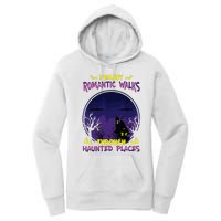 Funny Ghost Hunting Romantic Walk Paranormal Halloween Women's Pullover Hoodie