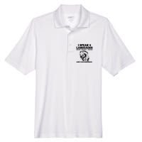 Funny Ghost Hunting Sarcastic Paranormal Ghost Hunter Men's Origin Performance Pique Polo