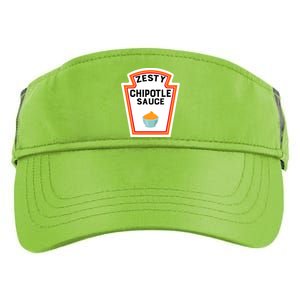 Funny Group Halloween Costume Chipotle Sauce Group Condiment Adult Drive Performance Visor