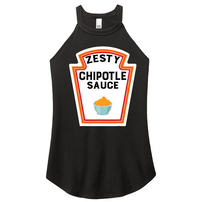 Funny Group Halloween Costume Chipotle Sauce Group Condiment Women’s Perfect Tri Rocker Tank