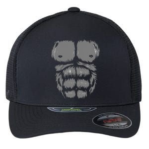 Funny Gorilla Halloween Party Costume Flexfit Unipanel Trucker Cap