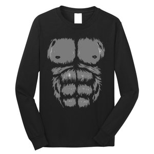 Funny Gorilla Halloween Party Costume Long Sleeve Shirt