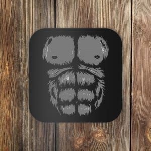 Funny Gorilla Halloween Party Costume Coaster