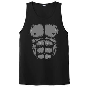 Funny Gorilla Halloween Party Costume PosiCharge Competitor Tank