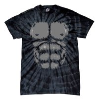 Funny Gorilla Halloween Party Costume Tie-Dye T-Shirt