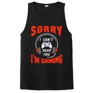 Funny Gamer Headset I Can't Hear You I'm Gaming PosiCharge Competitor Tank