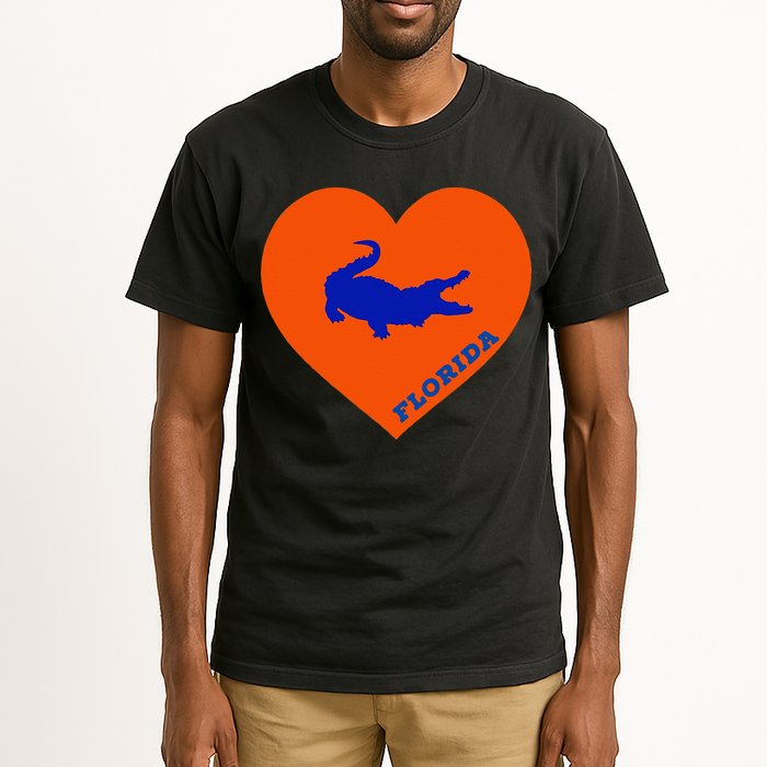 Florida Gator Hear PIllow Bag Tall T-Shirt