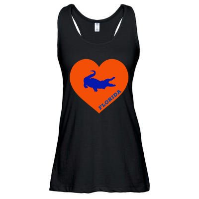 Florida Gator Hear PIllow Bag Ladies Essential Flowy Tank