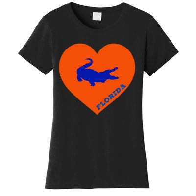 Florida Gator Hear PIllow Bag Women's T-Shirt