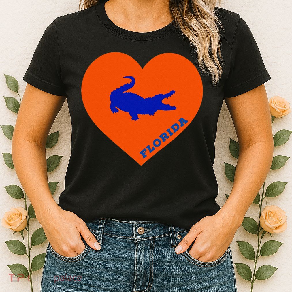 Florida Gator Hear PIllow Bag Womens T-Shirt