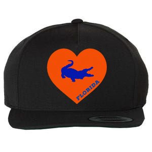 Florida Gator Hear PIllow Bag Wool Snapback Cap