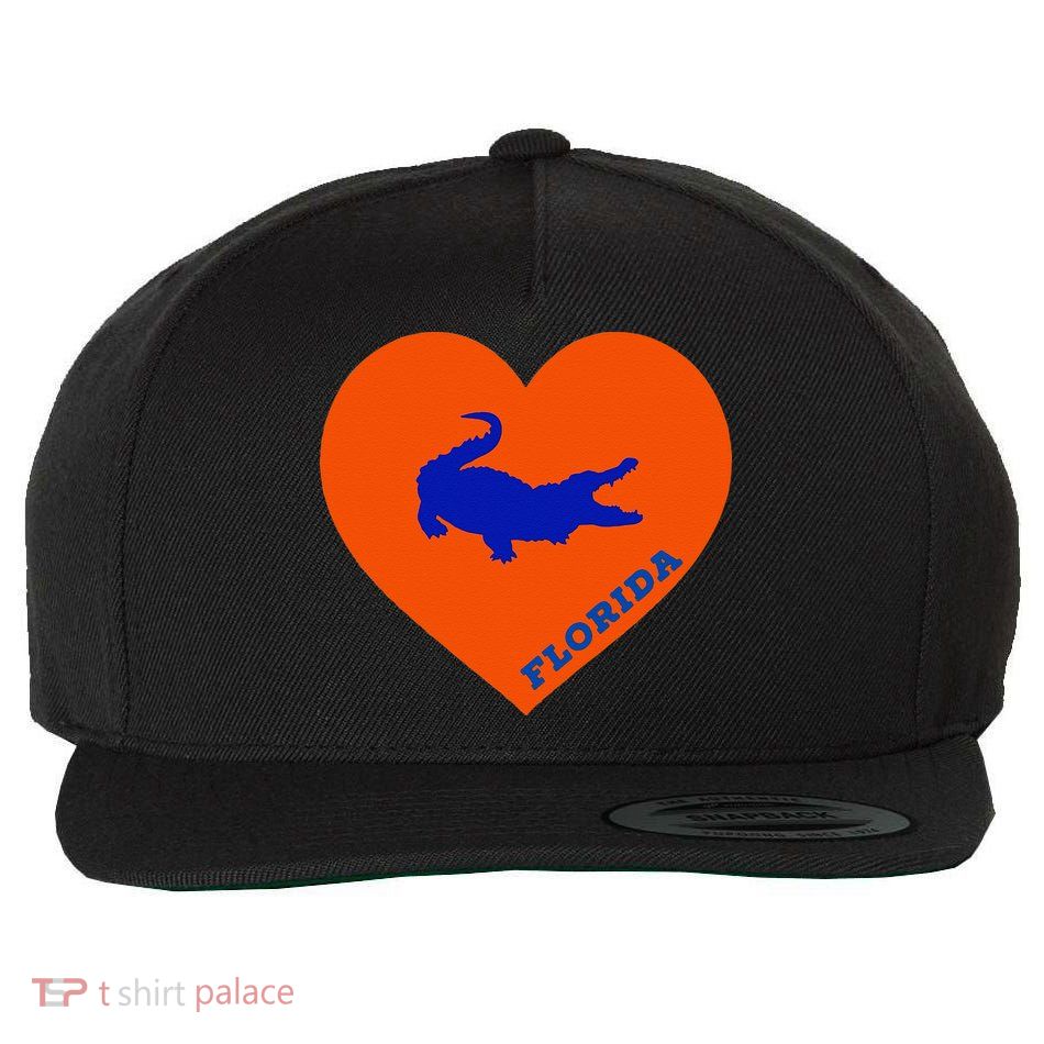 Florida Gator Hear PIllow Bag Wool Snapback Cap