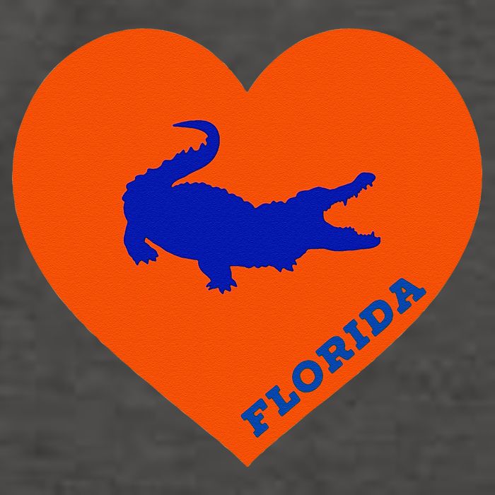 Florida Gator Hear PIllow Bag Vector Backpack