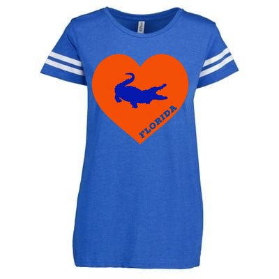 Florida Gator Hear PIllow Bag Enza Ladies Jersey Football T-Shirt