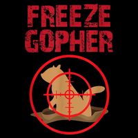 Freeze Gopher Hunting Funny Gopher Hunter Full-Length Apron With Pockets