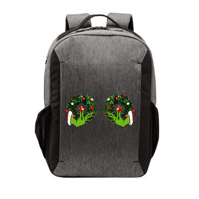 Funny Grinchmas Hands Christmas Adult Boobs Funny Sex Joke Vector Backpack