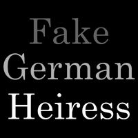 Fake German Heiress Funny Meme Tank Top