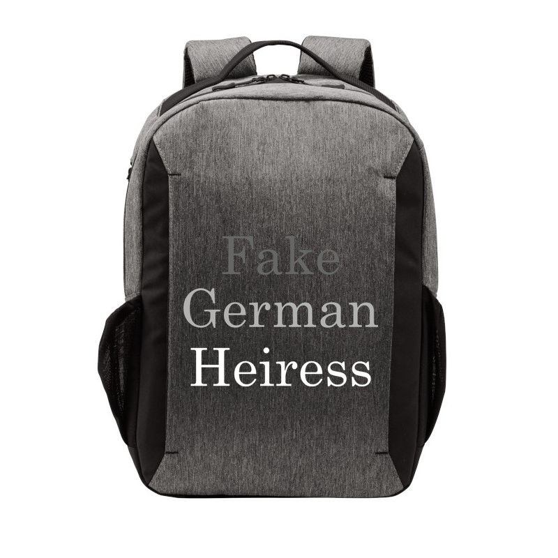 Fake German Heiress Funny Meme Vector Backpack