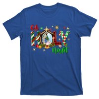 Funny Gifts Holy Night Religious Christmas Nativity Scene T-Shirt