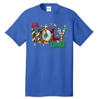 Funny Gifts Holy Night Religious Christmas Nativity Scene Tall T-Shirt