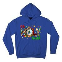 Funny Gifts Holy Night Religious Christmas Nativity Scene Tall Hoodie