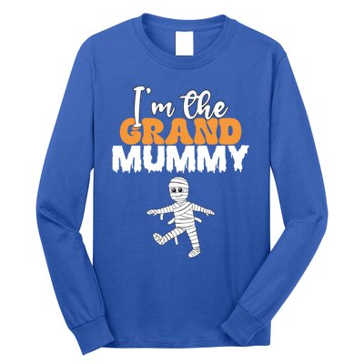 Funny Grandma Halloween IM The Grand Mummy Costume Humor Gift Long Sleeve Shirt