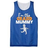 Funny Grandma Halloween IM The Grand Mummy Costume Humor Gift Mesh Reversible Basketball Jersey Tank