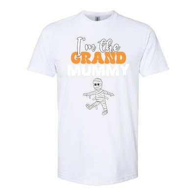 Funny Grandma Halloween IM The Grand Mummy Costume Humor Gift Softstyle CVC T-Shirt