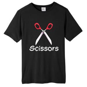 Funny Group Halloween Outfit Rock Paper Scissors Costume Gift Tall Fusion ChromaSoft Performance T-Shirt