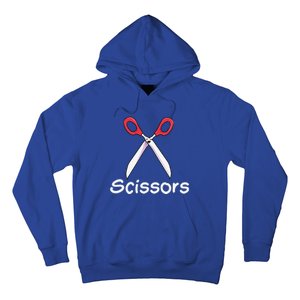 Funny Group Halloween Outfit Rock Paper Scissors Costume Gift Hoodie