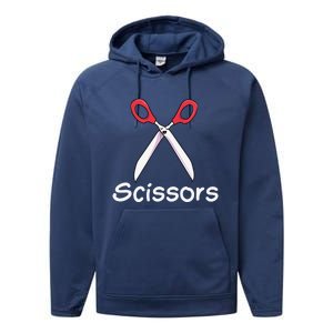 Funny Group Halloween Outfit Rock Paper Scissors Costume Gift Performance Fleece Hoodie