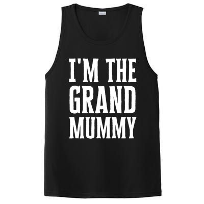 Funny Grandma Halloween Quote IM The Grand Mummy Gift PosiCharge Competitor Tank