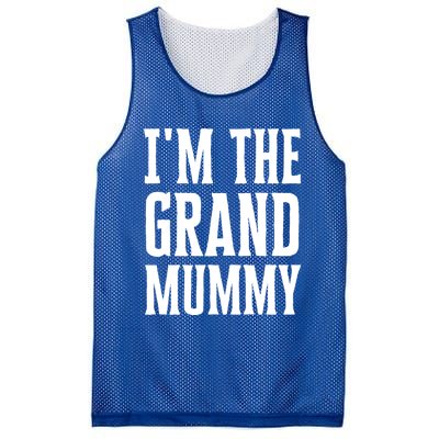 Funny Grandma Halloween Quote IM The Grand Mummy Gift Mesh Reversible Basketball Jersey Tank