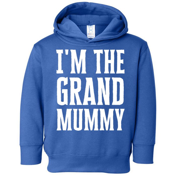 Funny Grandma Halloween Quote IM The Grand Mummy Gift Toddler Hoodie