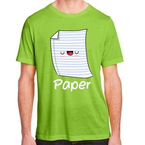 Funny Group Halloween Outfit Rock Paper Scissors Costume Adult ChromaSoft Performance T-Shirt