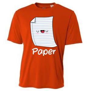 Funny Group Halloween Outfit Rock Paper Scissors Costume Cooling Performance Crew T-Shirt