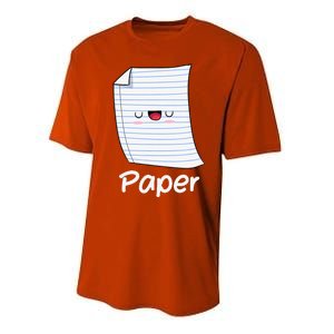 Funny Group Halloween Outfit Rock Paper Scissors Costume Performance Sprint T-Shirt