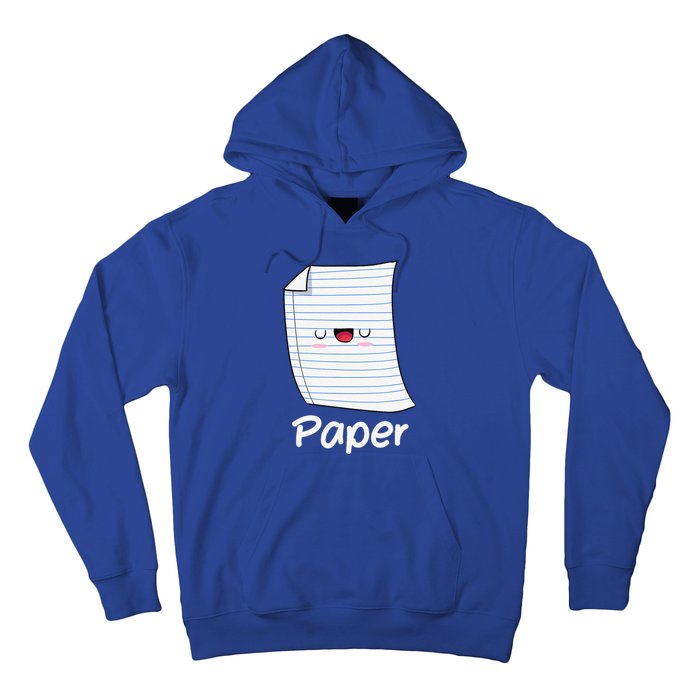 Funny Group Halloween Outfit Rock Paper Scissors Costume Hoodie