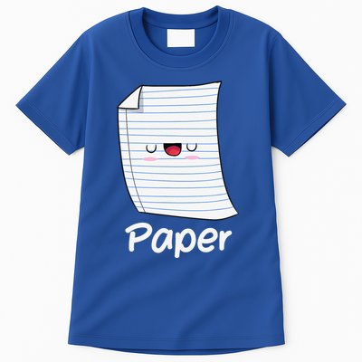 Funny Group Halloween Outfit Rock Paper Scissors Costume Tall T-Shirt