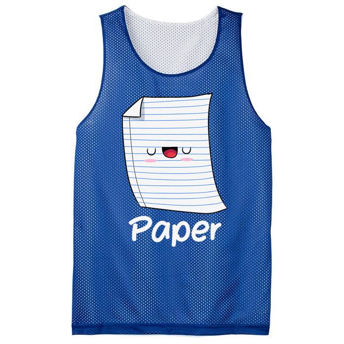 Funny Group Halloween Outfit Rock Paper Scissors Costume Mesh Reversible Basketball Jersey Tank