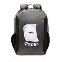 Funny Group Halloween Outfit Rock Paper Scissors Costume Vector Backpack